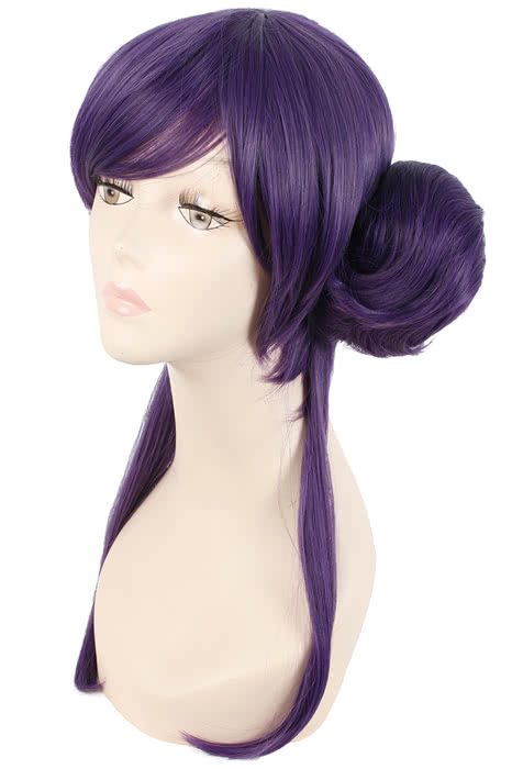 55cm Love Live Nozomi Tojo Purple Cosplay Wig With Two Bun Cosplay Costume Boutique Online 